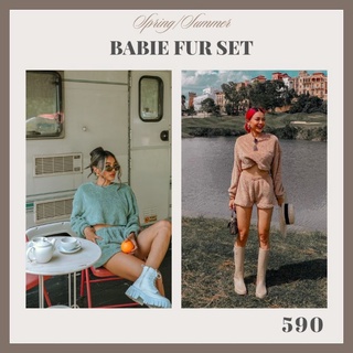 Babie Fur Set [พร้อมส่ง] 💥 ลด 40% 💥 เหลือ 354 บาท จาก 590 บาท
