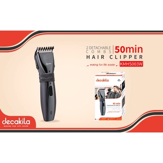 decakila รุ่น KMHS003W ปัตตาเลี่ยนตัดผมไร้สาย (Hair clipper) ปัตตาเลี่ยน ไร้สาย