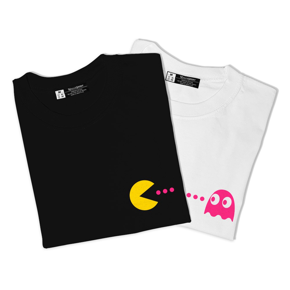 tee-เสื้อวินเทจชาย-เสื้อเชิ้ตคู่-pacman-amp-เสื้อเชิ้ตคู่-1-เสื้อเชิ้ตคุณภาพระดับพรีเมียมเท่านั้น-1md