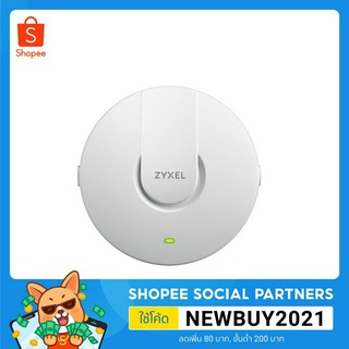 (ร้านไทย ประกันLifetime)Zyxel NWA1123-ACV2 802.11ac Dual-Radio Ceiling Mount PoE Access Point (AC1200)