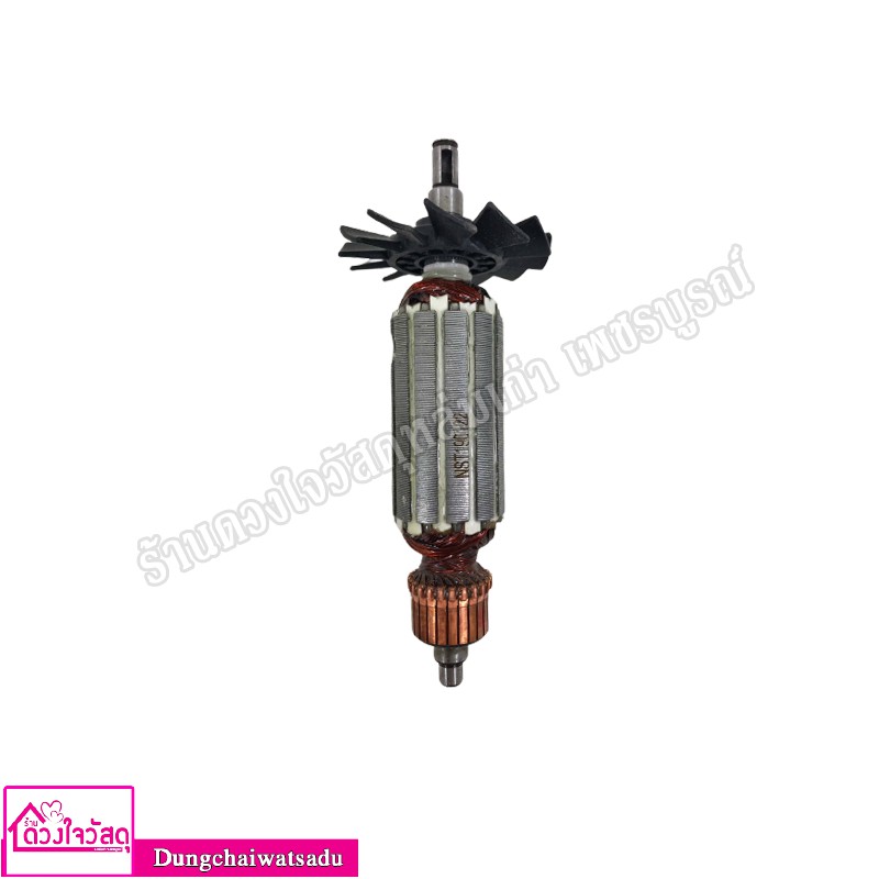 ทุ่นเครื่องเจียร์-4-maktec-makita-ใช้กับรุ่น-mt954-mt958-m9504b-ฯลฯ-เลือกแถมตามต้องการ-หัวทุ่น-หรือ-ท้ายทุ่น