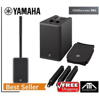 **สินค้า รับประกัน Yamaha Thailand** YAMAHA STAGEPAS 1K ชุดลำโพง Active คอลัมน์ 10×1.5 นิ้ว ซับวูฟเฟอร์ 12 นิ้ว 1000 วัต