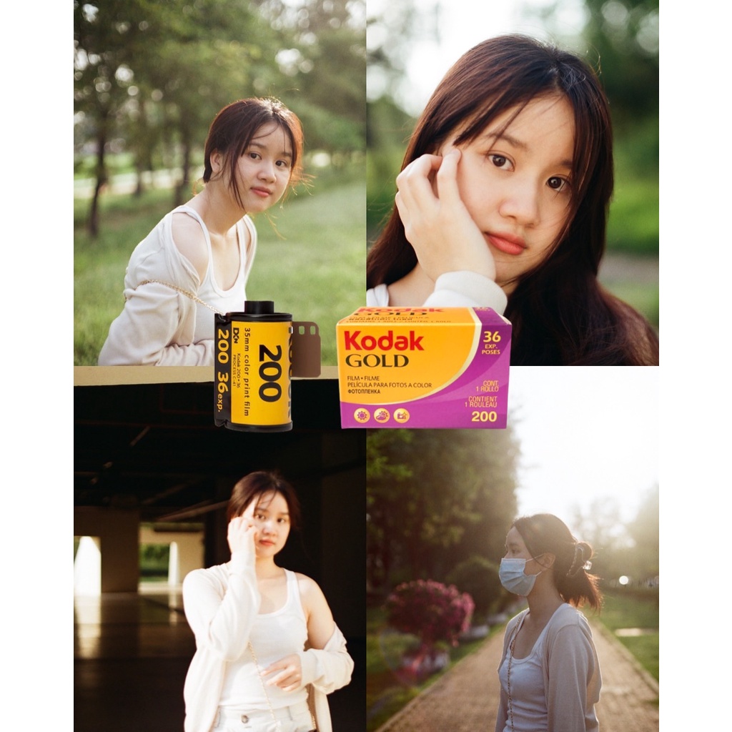 ภาพหน้าปกสินค้าพร้อมส่ง ฟิล์มสี kodak gold 200 ฟิล์มใหม่ *1ม้วน ฟิล์มถ่ายรูป ฟิล์ม จากร้าน mefilmofficial. บน Shopee