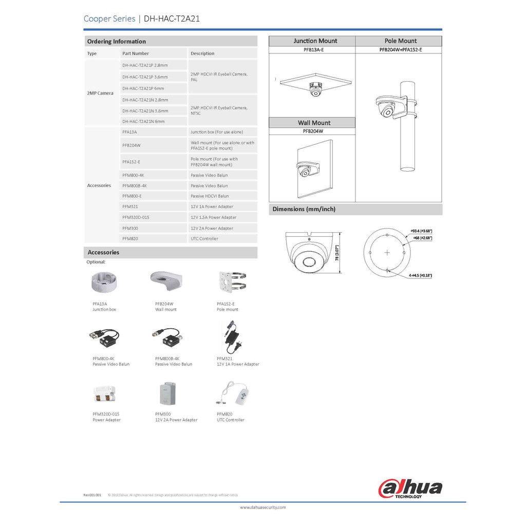 กล้องวงจรปิด-dahua-dh-hac-t2a21p-กล้องโดม-2mp-4-ระบบ-กันน้ำ-ราคาถูก-รับประกัน-3-ปี