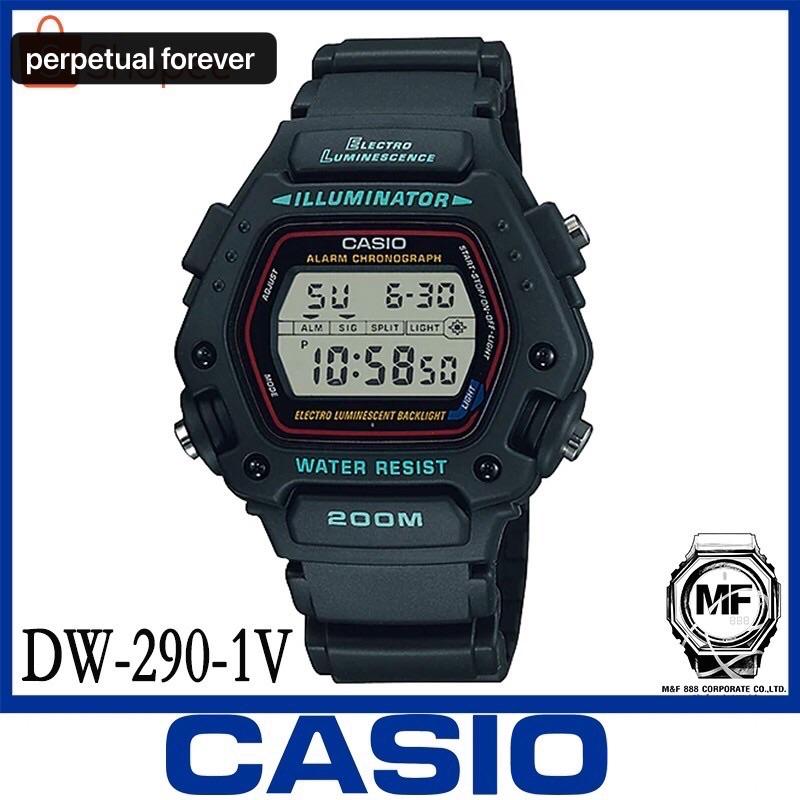 ใช้โค้ด-spc852owop-ลดทันที-150-บาท-casio-classics-นาฬิกาข้อมือ-รุ่น-dw-290-1v-black