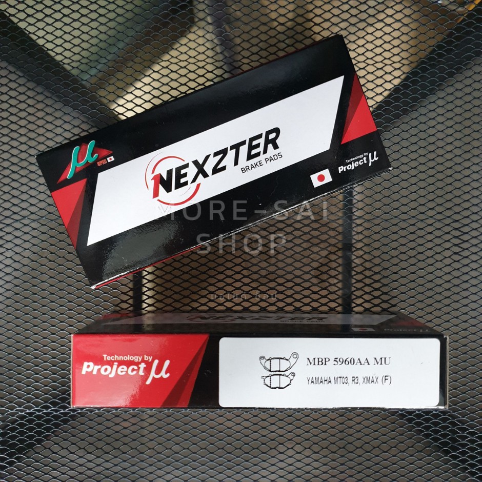 nexzter-ผ้าเบรคหน้าของแท้-mbp5960aa-mu-สำหรับ-yamaha-mt03-r3-x-max