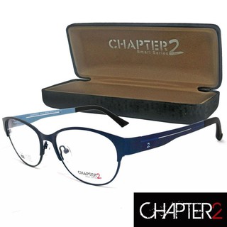 CHAPTER 2 แว่นตา รุ่น Smart Serles สีน้ำเงิน วัสดุ Stainless SteelCombination