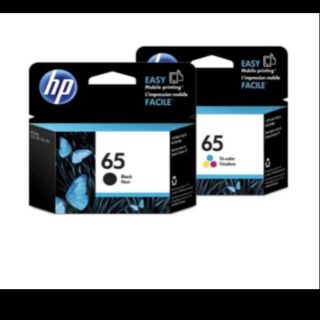 HP65Bk(ดำ) HP65CO(สี)ใช้ได้กับเครื่องพิมพ์ HP Deskjet 2620,2621,2622,2623,3720,3721,3723,3725