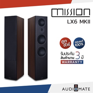 MISSION SPEAKER LX-6 MKII / ลําโพง FloorStanding ยี่ห้อ Mission LX6 MKII /รับประกัน 3 ปี โดย บริษัท Hifi Tower/AUDIOMATE