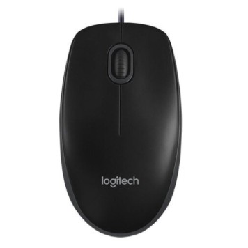 เมาส์-mouse-สีดำ-logitech-b100