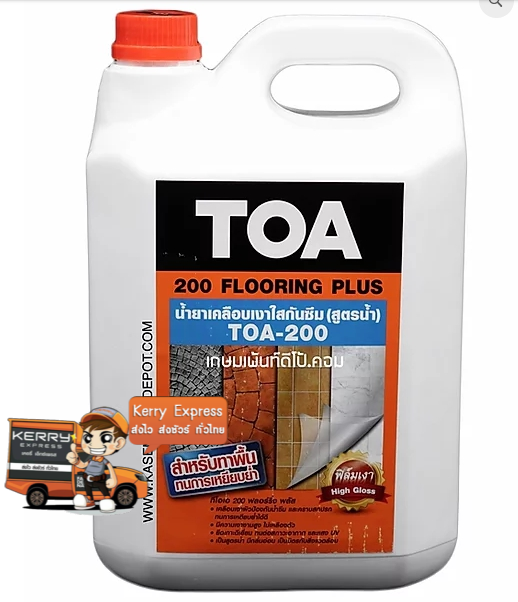 น้ำยากันซึม-เคลือบใส-พื้น-toa-flooring-plus-200-5l