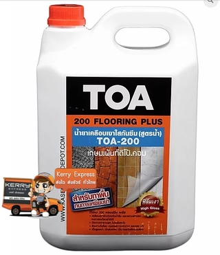 น้ำยากันซึม เคลือบใส(พื้น) TOA FLOORING PLUS 200 5L