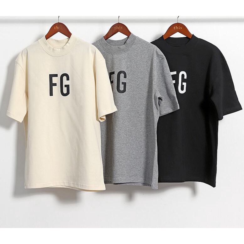 เสื้อยืดอินเทรนด์ผู้ชายอินเทรนด์ผู้หญิงfog-เสื้อยืดแขนสั้นเนื้อผ้าฝ้ายแฟชั่นพิมพ์ลายสําหรับผู้หญิงและผู้ชายs-3xl