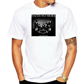เสื้อยืดผ้าฝ้ายพิมพ์ลายขายดี อัลบั้มใหม่ FAITH NO MORE BAND SOL INVICTUS 2015 FNM PATTON สีดํา