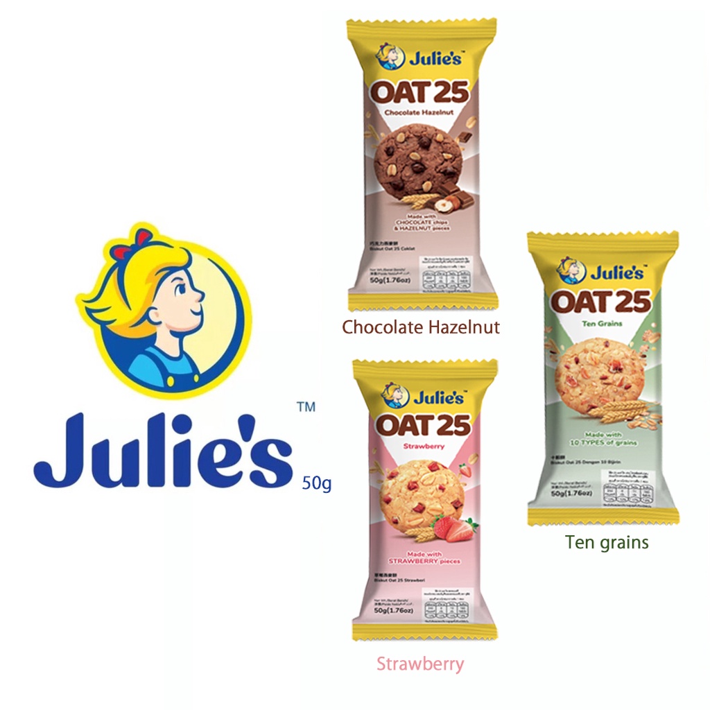 คุกกี้-julie-s-oat-25-ขนมข้าวโอ๊ต-น่ากินสุดๆ-ขนาด50g