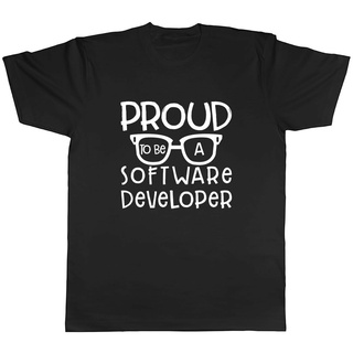 เสื้อยืด พิมพ์ลาย Proud To Be Aware Developers แบรนด์ดีที่สุด สําหรับผู้ชาย