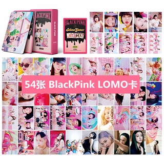 สินค้า 54PCS การ์ดสะสม Blackpink LOMO Card LISA JENNIE ROSE JISOO