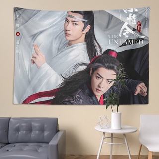 Chen Qingling ภาพโปสเตอร์ผ้าใบ ลาย เซียวจ้าน Xiao Zhan Wei Wuxian หวังอี้ป๋อ Wang Yibo Lan Wangji สําหรับตกแต่งผนัง หอพัก