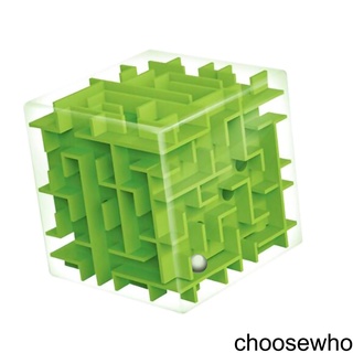 [CHOO] 3D Maze Cube Labyrinth Rolling Bead Toys Children Puzzle Game