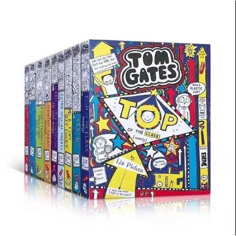 ชุดใหม่-หนังสือชุด-tom-gates-พร้อมส่งค่ะ-comic-book