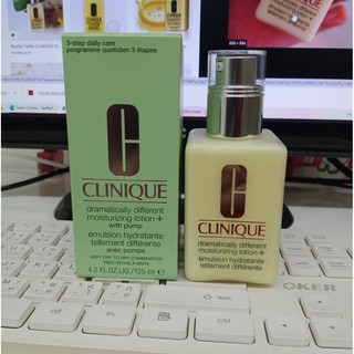 CLINIQUE Dramatically Different Moisturizing Lotion+ With Pump 125ml.ผลิต2021