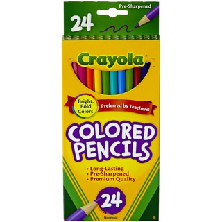 สินค้า Crayola สีไม้ไร้สารพิษ24แท่ง(24สี)