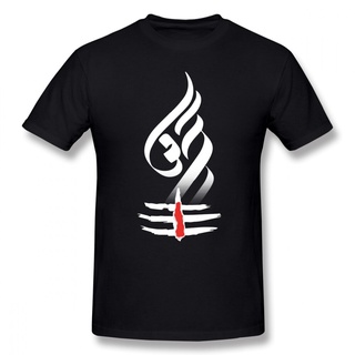 เสื้อยืดแขนสั้น ผ้าฝ้าย 100% พิมพ์ลาย Majestic Lord Shiva Lingam โอเวอร์ไซซ์ สไตล์สตรีท สําหรับผู้ชาย