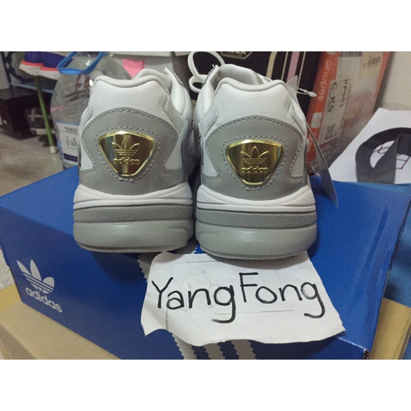 Adidas Falcon White Gold Shopee Thailand