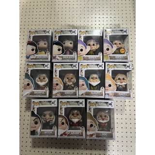 POP! Funko เรื่อง Snow White สโนว์ไวท์ และคนแคระทั้งเจ็ด SET ของแท้ 100% มือหนึ่ง