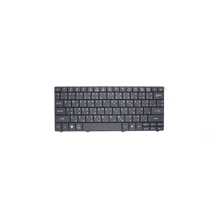 keyboard-notebook-acer-1410-สำหรับ-aspire-one-751-721-722-1410-1810t-1830t-1825-คีย์บอร์ดเอเซอร์-ไทย-อังกฤษ