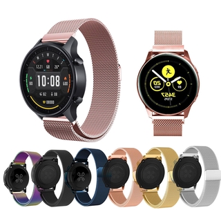 ภาพขนาดย่อของสินค้าสายนาฬิกาโลหะ สำหรับ Xiaomi Mi Watch 2020 มีหลากสีให้เลือก