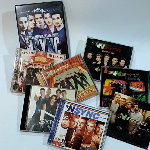 nsync-the-collection-cassette-tape-cd-single-amp-full-alubum-dvd-concert-amp-enhanced-cd