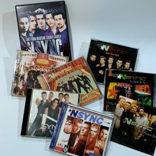 NSYNC The Collection Cassette Tape, CD Single&amp;Full Alubum/ DVD Concert &amp; Enhanced CD