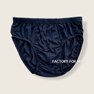 ภาพขนาดย่อของภาพหน้าปกสินค้ากางเกงในชาย (ยกโหล 12 ตัว) รุ่นสีพื้นยางหุ้ม รอบเอว 24-44" จากร้าน factoryformen บน Shopee