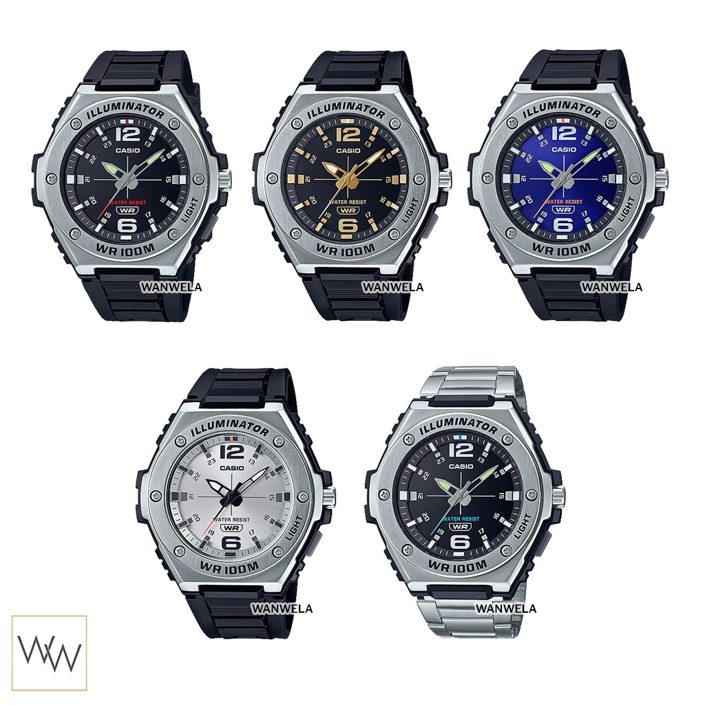 ภาพหน้าปกสินค้านาฬิกาข้อมือ Casio ผู้ชาย รุ่น MWA-100H & MWA100HD