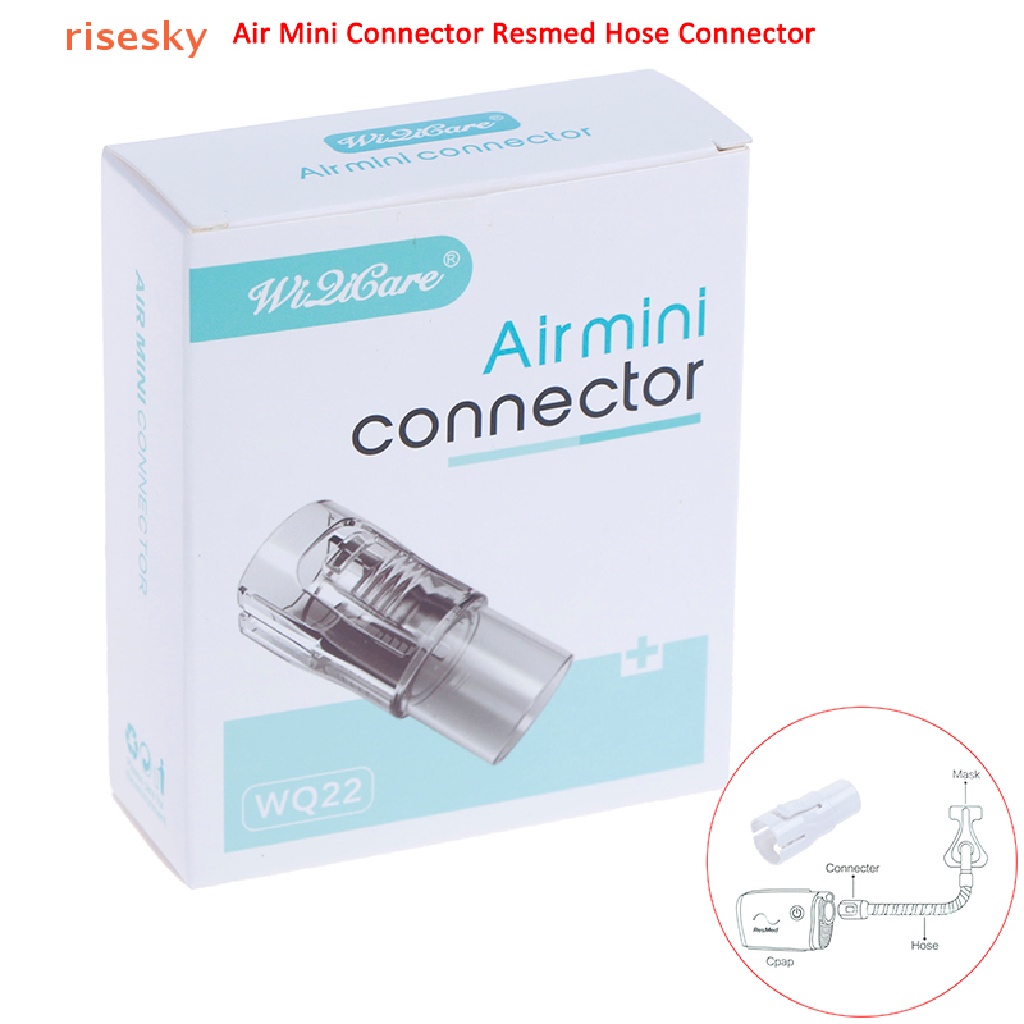 [risesky] 1Pcs Mini Hose Connector for CPAP Tube CPAP Accessories for