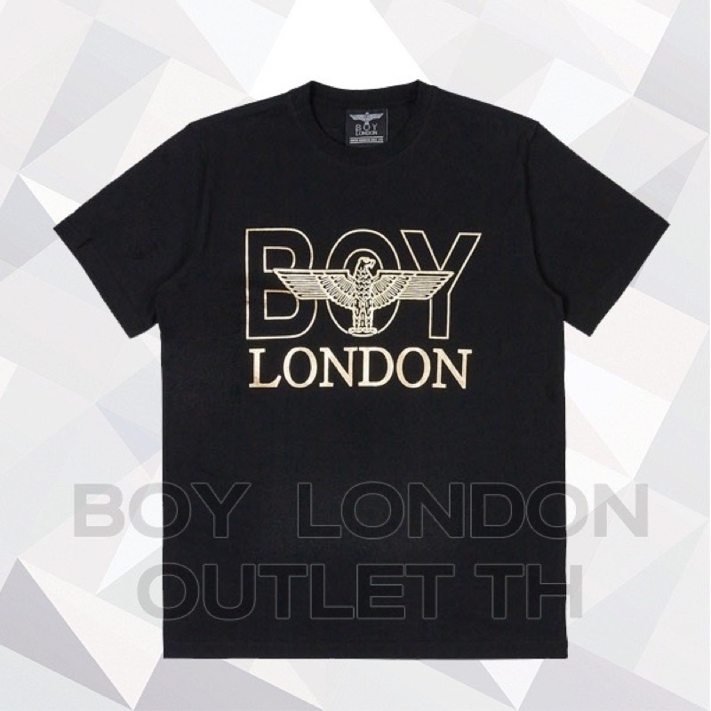 Boy London TSHIRT Special B02TS1012Uสี Black /Gold Shopee Thailand