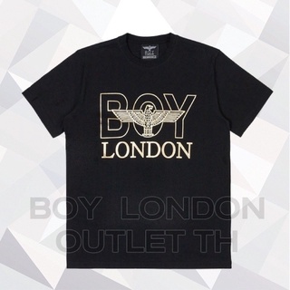 Boy London T-SHIRT Special B02TS1012Uสี Black /Gold