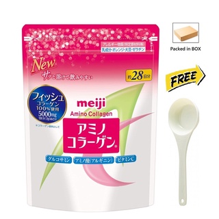 Meiji Amino Collagen / Premium Collagen  เมจิ อะมิโน คอลลาเจน ชนิดผง คอลลาเจนเปปไทด์ บำรุงผิว ลดริ้วรอย เมจิ คอลลาเจน