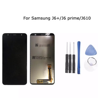 หน้าจอLCD+สัมผัส Samsung J6plus/J4plus จอสีสวย คุณภาพดี พร้อมชุดไขควง