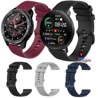 สินค้า Mibro สายนาฬิกาข้อมือ ซิลิโคนนิ่ม แบบเปลี่ยน สําหรับ Smart watch X1 Mibro lite air color Mibro X1