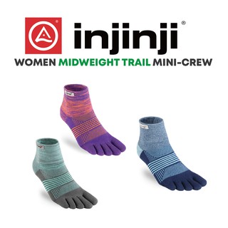 สินค้า Injinji Women\'s Trail Performance Toesock Mini-crew