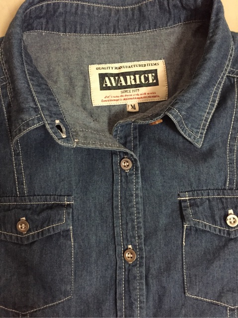 เสื้อยีนส์-avarice-มือสองของแท้