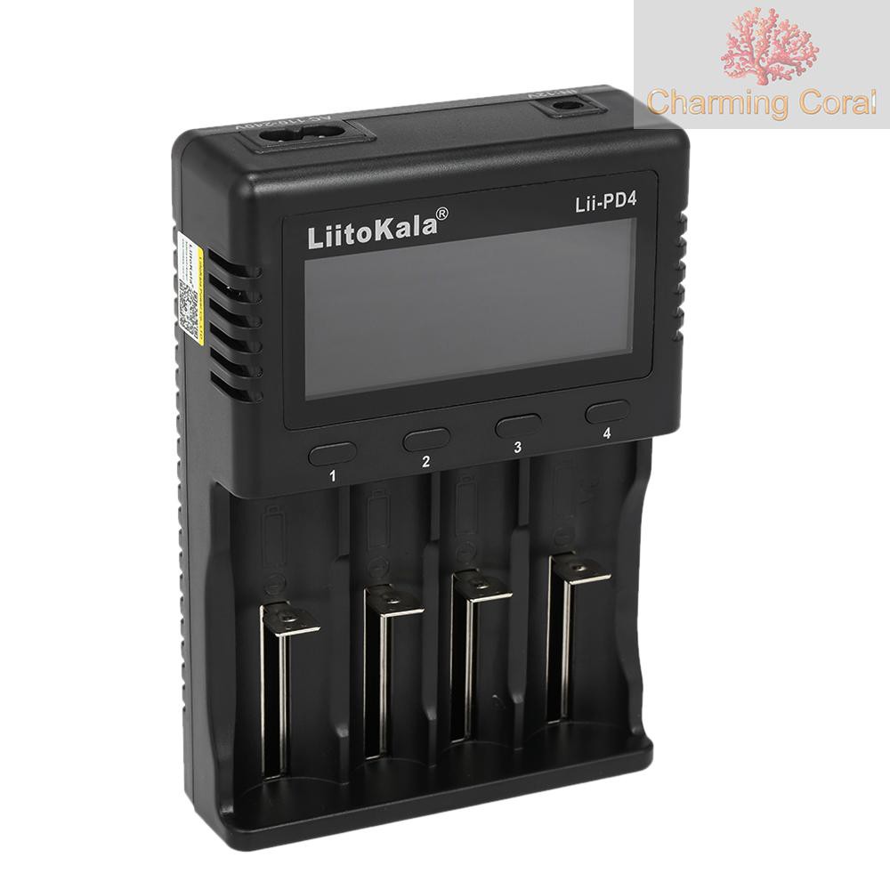 cod-liitokala-lii-pd-4-ที่ชาร์จแบตเตอรี่อัจฉริยะพร้อม-4-สล็อตหน้าจอ-lcd-สําหรับ-ni-mh-li-mh