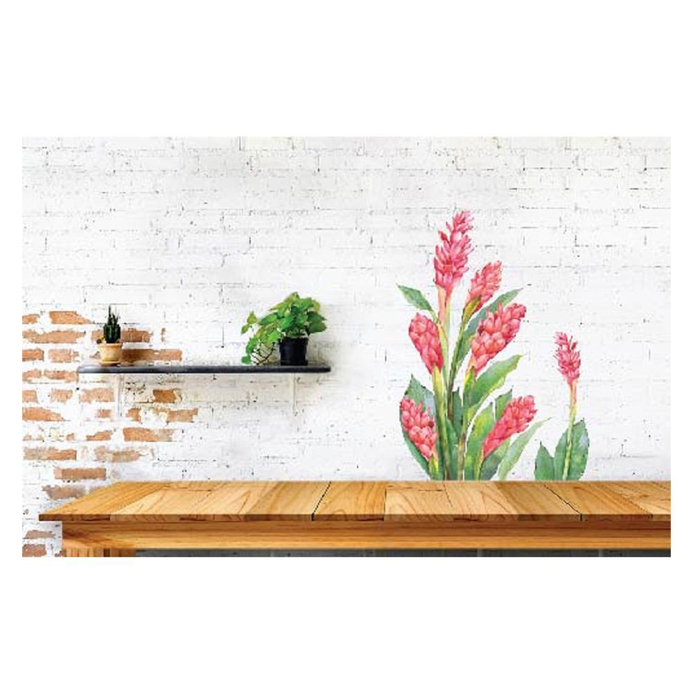 สติ๊กเกอร์ลอกน้ำ-home-living-style-red-galangal-34x47-ซม-สร้างบรรยากาศภายในบ้านให้ดูมีชีวิตชีวาด้วย-สติ๊กเกอร์-d-i-y-จ