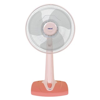 พัดลมตั้งโต๊ะ พัดลมตั้งโต๊ะ 12นิ้ว HATARI T12M1 สีพีช พัดลม เครื่องใช้ไฟฟ้า DESK FAN HATARI T12M1 12