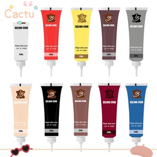Cactu เจลทําความสะอาดเบาะรถยนต์ โซฟา หนัง 20 มล. DIY หลากสี