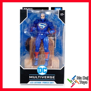 Lex Luthor Power Suit DC Multiverse McFarlane Toys 7" Figure เลกซ์ ลูเธอร์ พาวเวอร์ สูท ดีซีมัลติเวิร์ส ขนาด 7 นิ้ว ฟิกเ