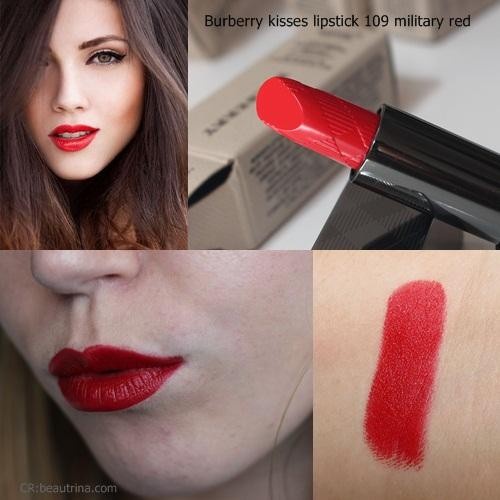 Burberry kisses military red hotsell