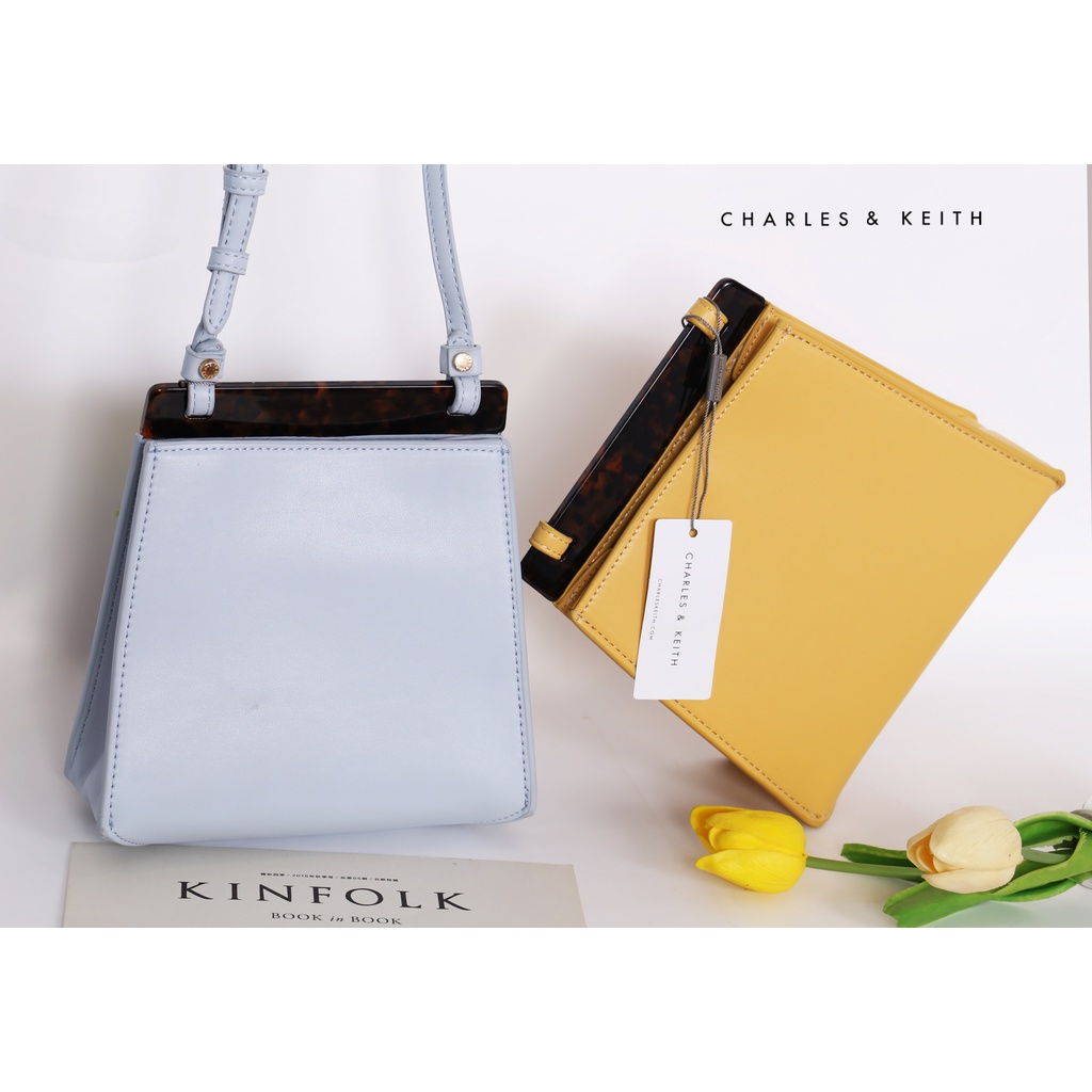 CHARLES & KEITH ANGULAR CROSSBODY BAG Shopee Thailand